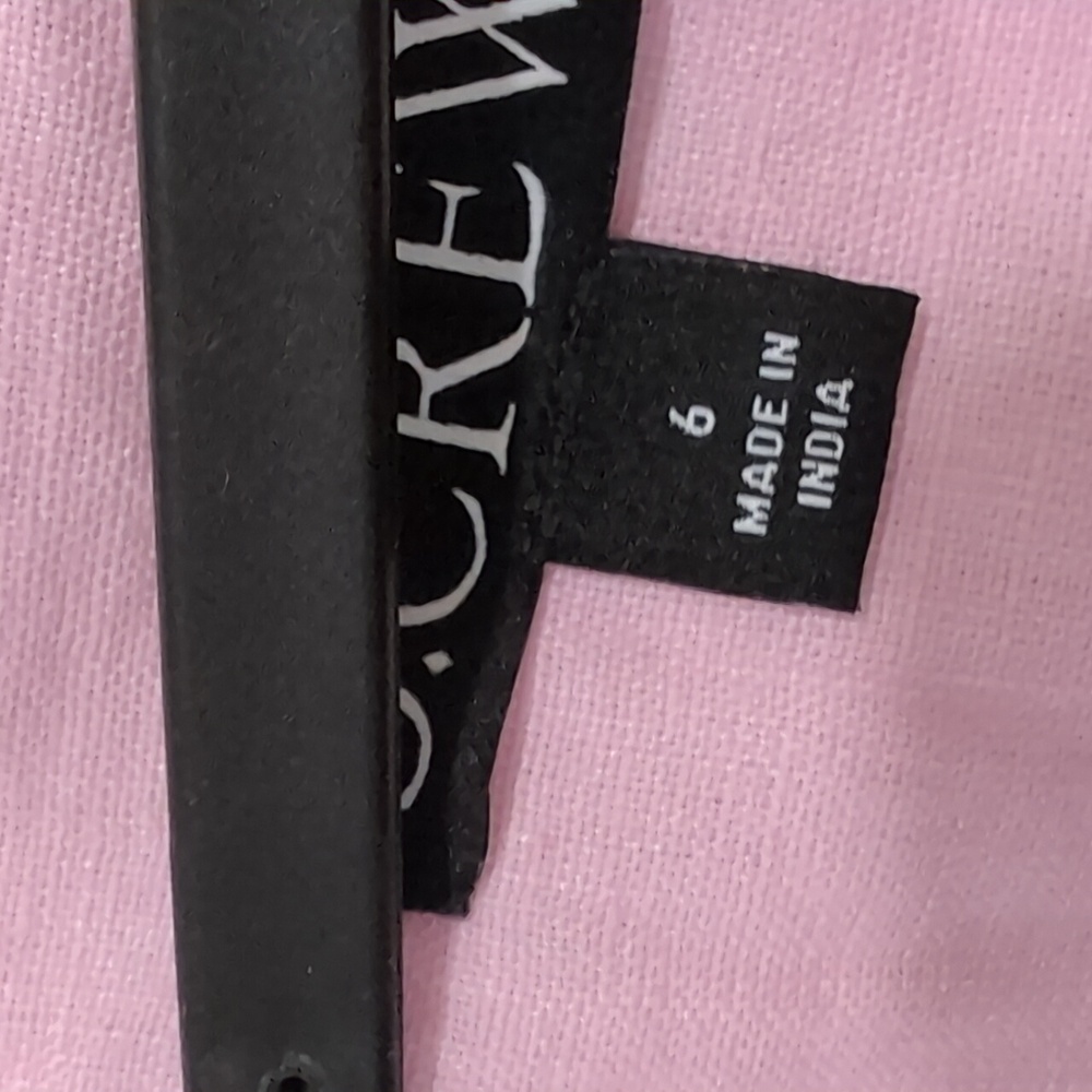 J.Crew linen pink vest size 6 - Picture 3 of 7